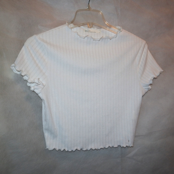 Oak +Fort white crop top - Picture 3 of 11